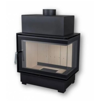 Nordflam Roten jobbos beépíthető kandallóbetét 11kW-os