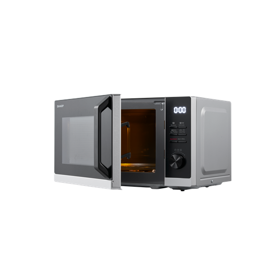 Sharp RCG251TS mikrohullámú sütő, 25L, 900W, szürke 
