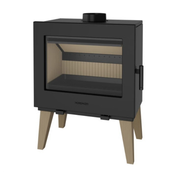 Nordflam Skane kandalló fa lábakkal 9kW