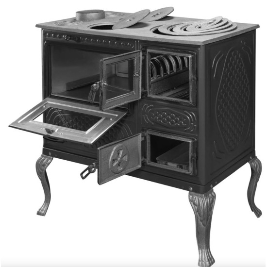 Hunor TK-502 sparhelt (balos) 7,85 kW, fekete szín 