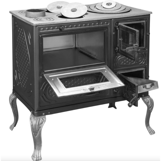 Hunor TK-502 sparhelt (balos) 7,85 kW, fekete szín 