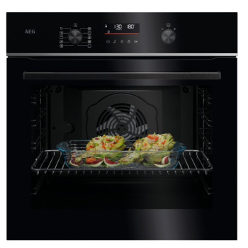 AEG TU5PB431SB beépíthető sütő, 72L, Wifi, pirolitikus tisztítás, 59.4x56.8x59.5 cm, fekete szín 