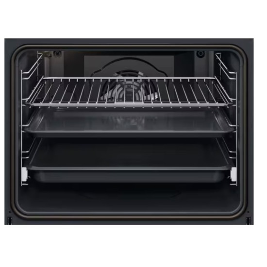 AEG TU5PB431SB beépíthető sütő, 72L, Wifi, pirolitikus tisztítás, 59.4x56.8x59.5 cm, fekete szín 