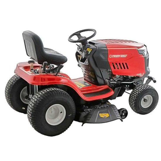 Troy-Bilt, MTD Horse 107T-S AutoDrive oldalkidobós mulcsozós 2 hengeres fűnyíró traktor 107 cm, 11,4 kW