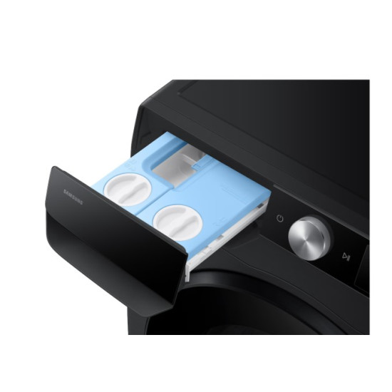 Samsung WD90DG6G94BBU4 mosó-szárítógép, 9/5 kg, inverter motor, gőz, Wifi, 60x56x85 cm, fekete szín