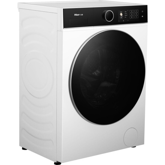 Hisense WF5I1045BWQ elöltöltős mosógép, 10.5 kg, Wifi, gőz,59.5x55x84.5 cm