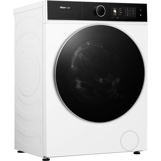 Hisense WF5I1045BWQ elöltöltős mosógép, 10.5 kg, Wifi, gőz,59.5x55x84.5 cm