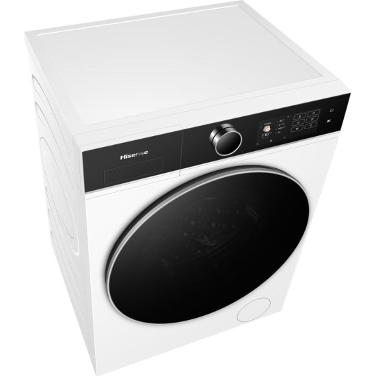 Hisense WF5I8043BWF elöltöltős mosógép, 8 kg, Wifi, gőz,59.5x47x84.5 cm