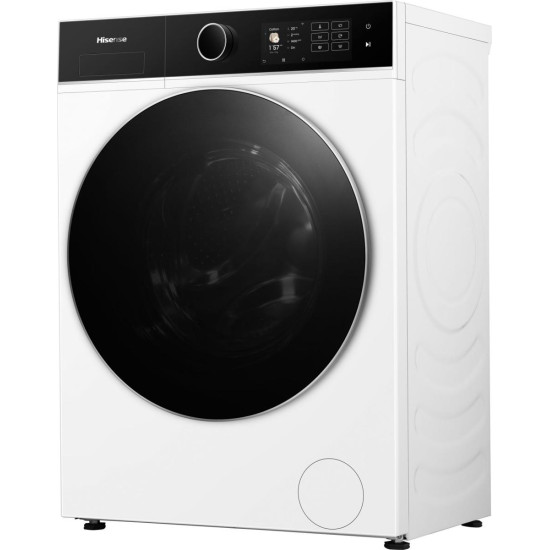 Hisense WF5I8043BWF elöltöltős mosógép, 8 kg, Wifi, gőz,59.5x47x84.5 cm