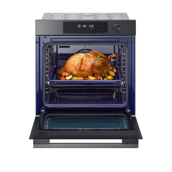LG WS7D7632WB beépíthető sütő, 76L, 59.2x56.9x59.4 cm, fekete inox szín 