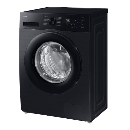 Samsung WW90DG5G34ABLE elöltöltős mosógép, 9 kg, inverter motor, Wifi, gőz, 60x48x85 cm, fekete szín 