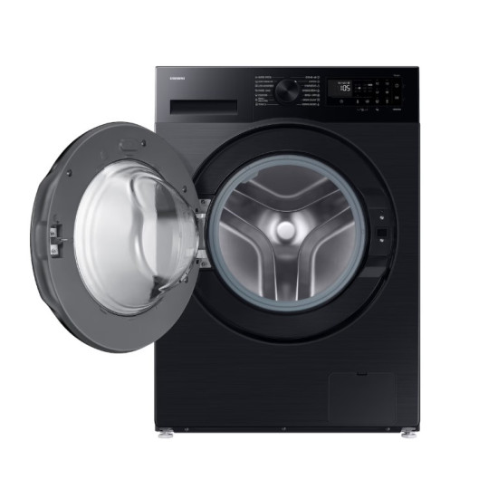 Samsung WW90DG5G34ABLE elöltöltős mosógép, 9 kg, inverter motor, Wifi, gőz, 60x48x85 cm, fekete szín 