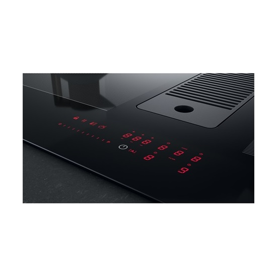 Whirlpool WVH 1065B F KIT beépíthető indukciós kerámialap beépített elszívóval, 65x51.5x32 cm, fekete szín