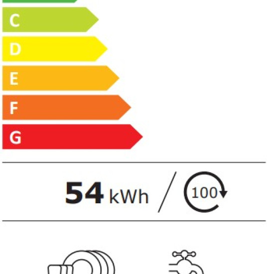 Haier XF 4A4M4PB mosogatógép, 14 teríték, inverter motor, 3 kosár, Wifi, automatikus ajtónyitás, 59.7x59.8x85 cm, fekete szín