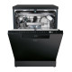 Haier XF 4A4M4PB mosogatógép, 14 teríték, inverter motor, 3 kosár, Wifi, automatikus ajtónyitás, 59.7x59.8x85 cm, fekete szín