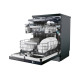Haier XF 4A4M4PB mosogatógép, 14 teríték, inverter motor, 3 kosár, Wifi, automatikus ajtónyitás, 59.7x59.8x85 cm, fekete szín
