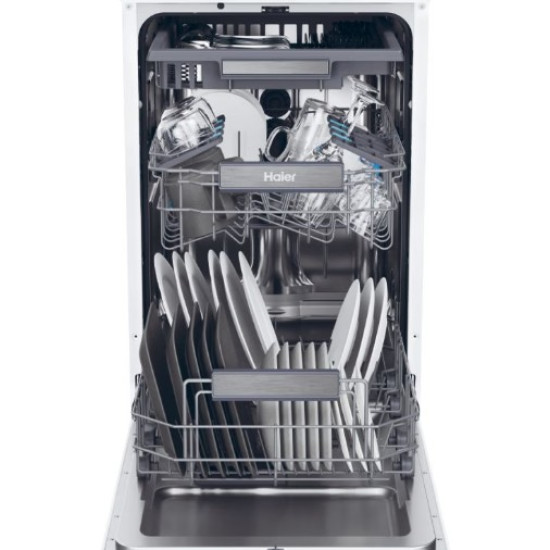 Haier XF1C3TB1FW mosogatógép, 11 teríték, inverter motor, 3 kosár, Wifi, automatikus ajtónyitás, 44.8x60.5x84.6 cm