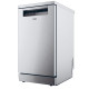 Haier XF1C3TB1FX mosogatógép, 11 teríték, Wifi, inverter motor, 3 kosár, automatikus ajtónyitás, 44.8x60.5x84.6 cm, inox