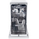 Haier XF1C3TB1FX mosogatógép, 11 teríték, Wifi, inverter motor, 3 kosár, automatikus ajtónyitás, 44.8x60.5x84.6 cm, inox