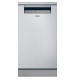 Haier XF1C3TB1FX mosogatógép, 11 teríték, Wifi, inverter motor, 3 kosár, automatikus ajtónyitás, 44.8x60.5x84.6 cm, inox