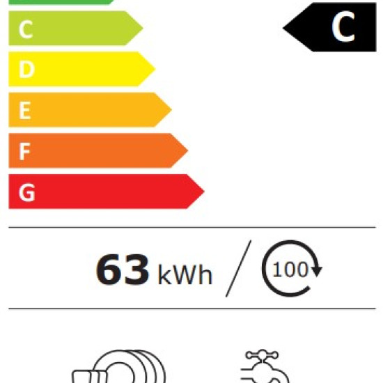 Haier XI1C1TB4LPCFB teljesen beépíthető mosogatógép, Wifi, 3 kosár, automatikus ajtónyitás, inverter motor, 11 teríték, 44.8x55.9x81.6 cm