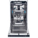 Haier XI1C1TB4LPCFB teljesen beépíthető mosogatógép, Wifi, 3 kosár, automatikus ajtónyitás, inverter motor, 11 teríték, 44.8x55.9x81.6 cm