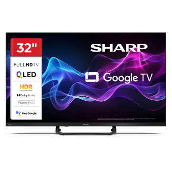 Sharp 32HF3865E Full HD Smart QLED TV, 32", 81.28 cm 