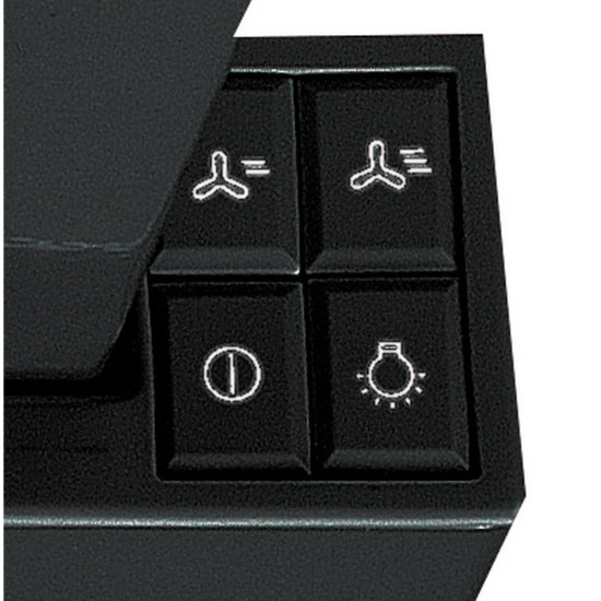 Whirlpool AKR 750 G K beépíthető kihúzható konyhai elszívó, 59.9x30x18 cm, szürke szín 