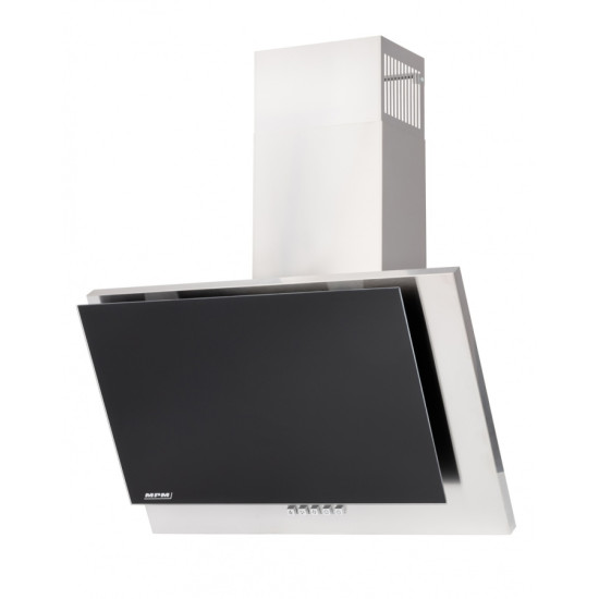 MPM MPM-60-OM-36 beépíthető falra szerelhető döntött kürtös konyhai elszívó, 