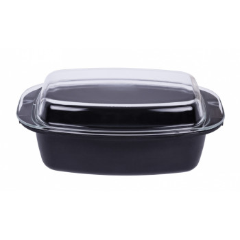 MPM sütőtál üveg tetővel, 5 L SBR-1