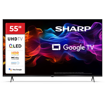 Sharp 55HP5265E 4K UHD Smart QLED TV, 55", 139.7 cm 