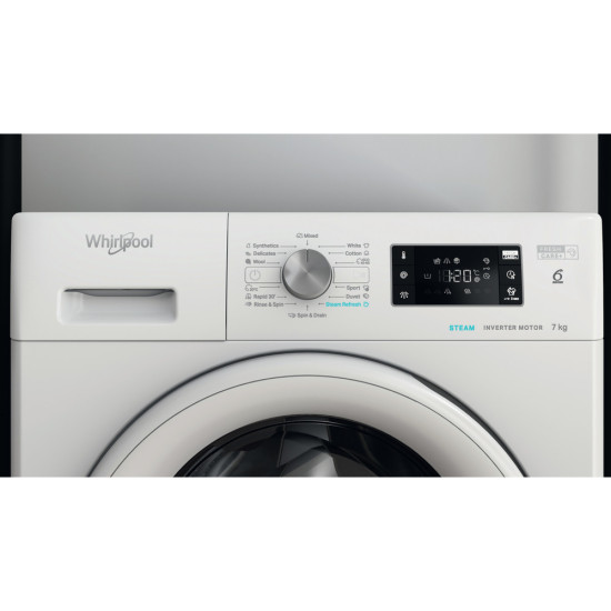 Whirlpool FFB7259 WV EE elöltöltős mosógép 7kg, inverter motor, 59.5x57.5x84.5 cm