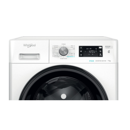 Whirlpool FFB 7269 BV EE elöltöltős mosógép, 7 kg, inverter motor, gőz, 59.5x57.5x84.5 cm 