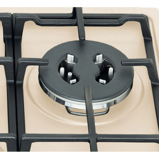 Whirlpool GMT 6422 OW beépíthető gáz főzőlap, 59x51x3.3 cm, wok égőfej, old white szín 