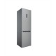 Indesit INFC9 TO32X Total No Frost alulfagyasztós kombinált hűtőszekrény, 263/104L, 59.6x67.8x202.7 cm, inox szín 