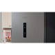 Indesit INFC9 TO32X Total No Frost alulfagyasztós kombinált hűtőszekrény, 263/104L, 59.6x67.8x202.7 cm, inox szín 