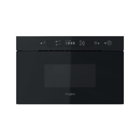 Whirlpool MBNA900B beépíthető mikrohullámú sütő, 22L, 750W, 59.5x32x38.2 cm, fekete szín 