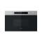 Whirlpool MBNA910X beépíthető mikrohullámú sütő, 750W, 22L, 59.5x32x38.2 cm, inox szín 