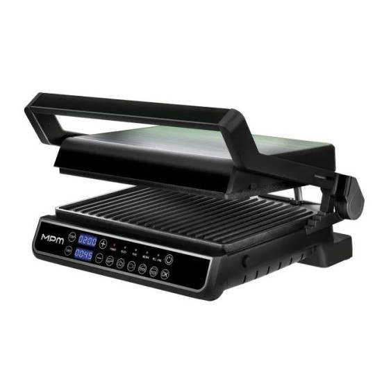 MPM MPM-MGR-14 kontakt grill, 2000W, fekete 