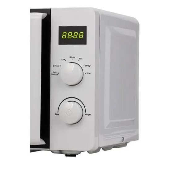 MPM-20-KMG-03/W mikrohullámú sütő, 700W, 20L, fehér szín 