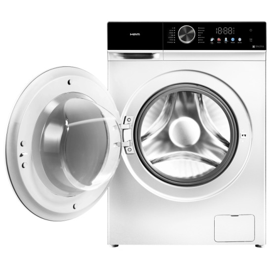 MPM MPM-5112-PT-44 elöltöltős mosógép, 10 kg, inverter motor, gőz, 60x63x85 cm