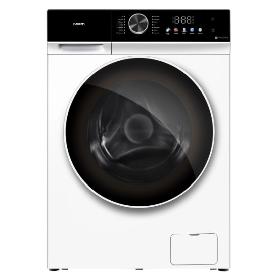 MPM MPM-5112-PT-44 elöltöltős mosógép, 10 kg, inverter motor, gőz, 60x63x85 cm
