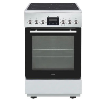 MPM MPM-55-KEC-40 kerámialapos tűzhely, 55L, 60x50x82 cm, inox szín 
