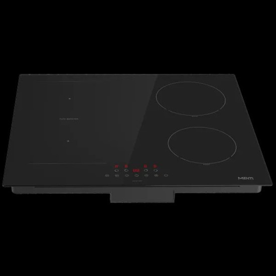 MPM MPM-60-IM-15 beépíthető indukciós kerámialap, 59x6.2x52 cm, fekete szín 