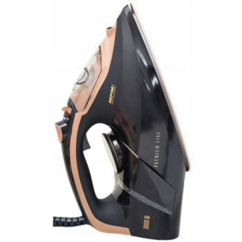MPM MPM-MZE-24/C gőzölős vasaló, 3000W, fekete/barna szín, kerámia vasalótalp