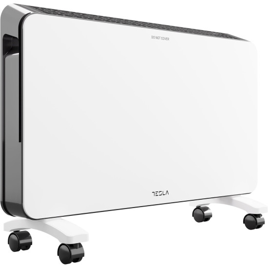 Tesla PC301WB elektromos konvektor, 2000W, fehér/fekete szín 