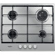Whirlpool TGML 651 IX beépíthető gáz főzőlap, 58x51x5.6 cm, wok égőfej, inox szín 