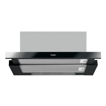 Whirlpool WAHTT 64 LM K beépíthető kihúzható konyhai elszívó, 30x60x30.1 cm, fekete szín 