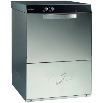 Whirlpool EDM 5 DU professzionális ipari mosogatógép, inox, 18 teríték, mosogatás 60-480 másodperc alatt,  3900 W, 230V, 56.5x61x82.5 cm