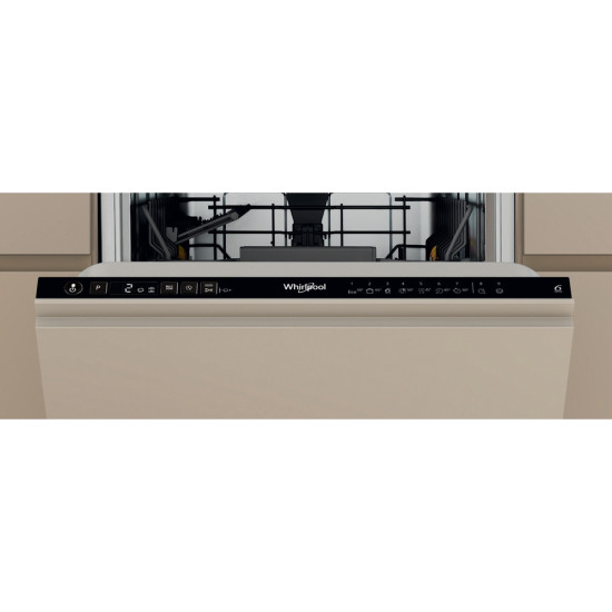 Whirlpool WH2IC10BS7LA0 teljesen beépíthető mosogatógép, automatikus ajtónyitás, 10 teríték, 44.8x55.5x82 cm